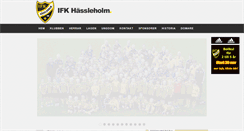 Desktop Screenshot of ifkshopen.ifkhassleholm.se