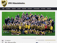 Tablet Screenshot of ifkshopen.ifkhassleholm.se