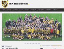 Tablet Screenshot of p97.ifkhassleholm.se